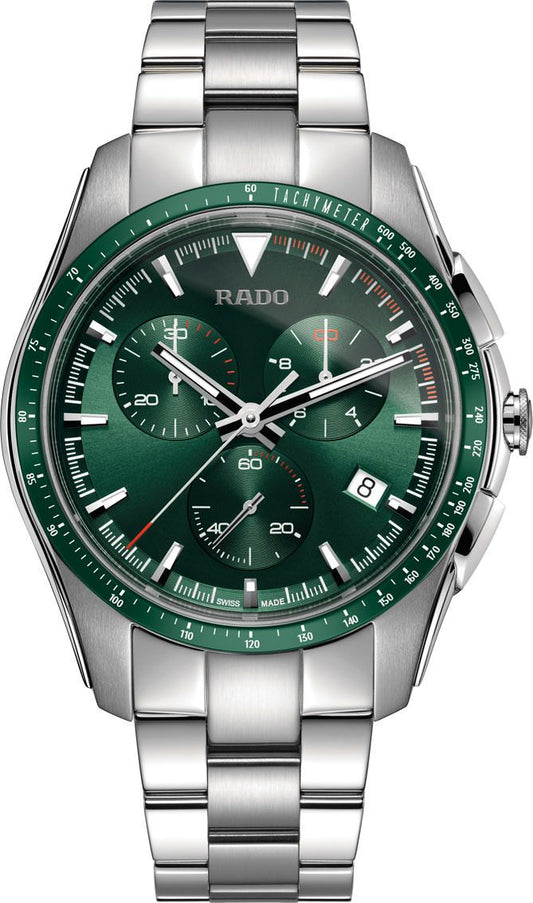 Rado HyperChrome Quartz Men Watches in Round case & Green Dial R32259313