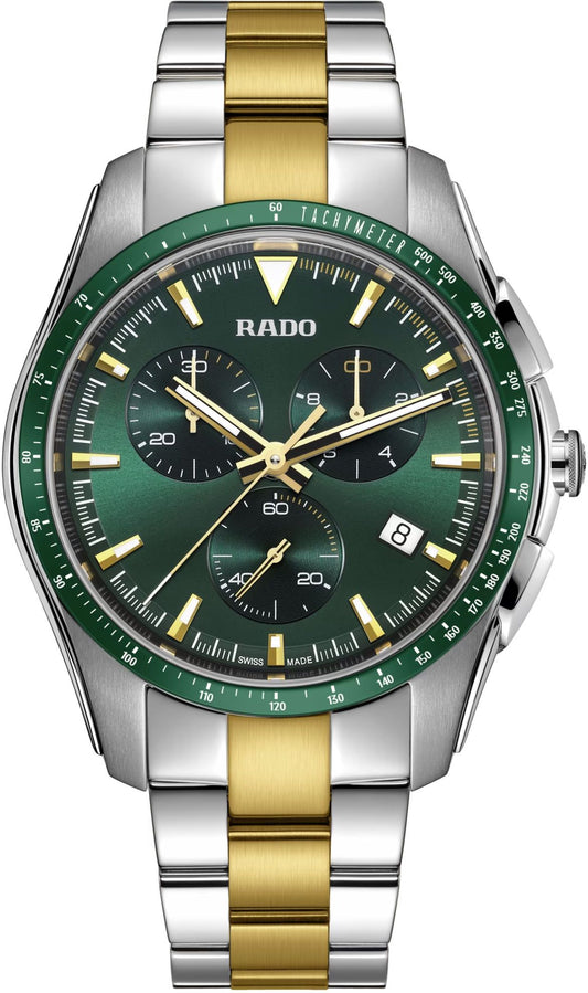 Rado HyperChrome Quartz Men Watches in Round case & Green Dial R32259323