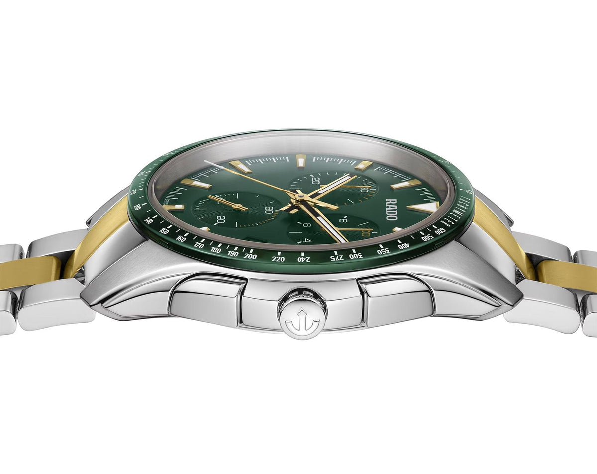 Rado HyperChrome Quartz Men Watches in Round case & Green Dial R32259323
