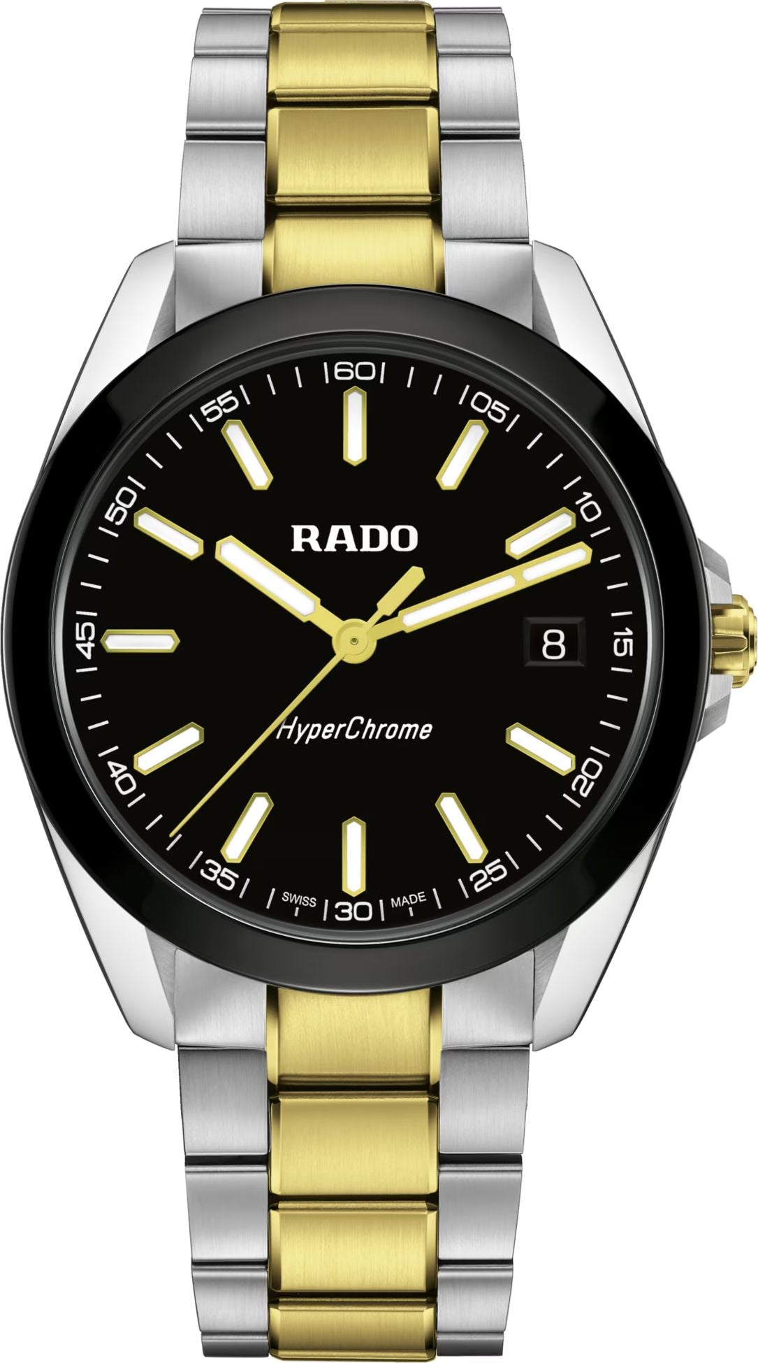 Rado HyperChrome Quartz Men Watches in Round case & Black Dial R32280153
