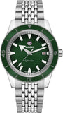 Rado Captain Cook Automatic Men Watches in Round case & Green Dial R32505318