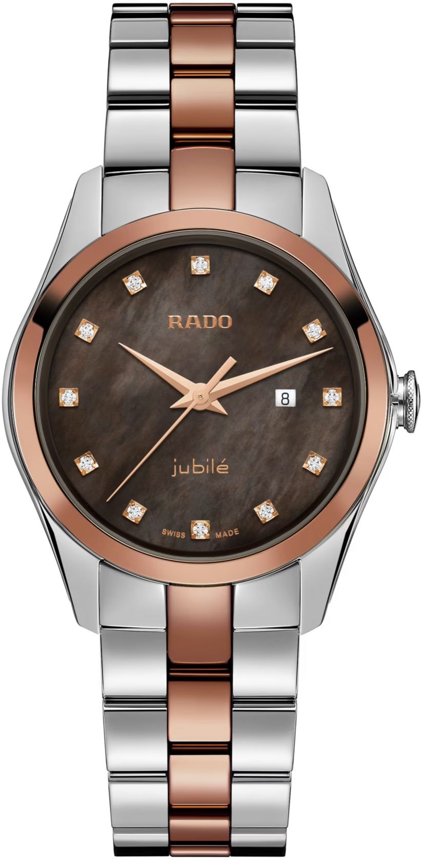 Rado HyperChrome Quartz Women Watches in Round case & Mother-of-Pearl Dial R32976912