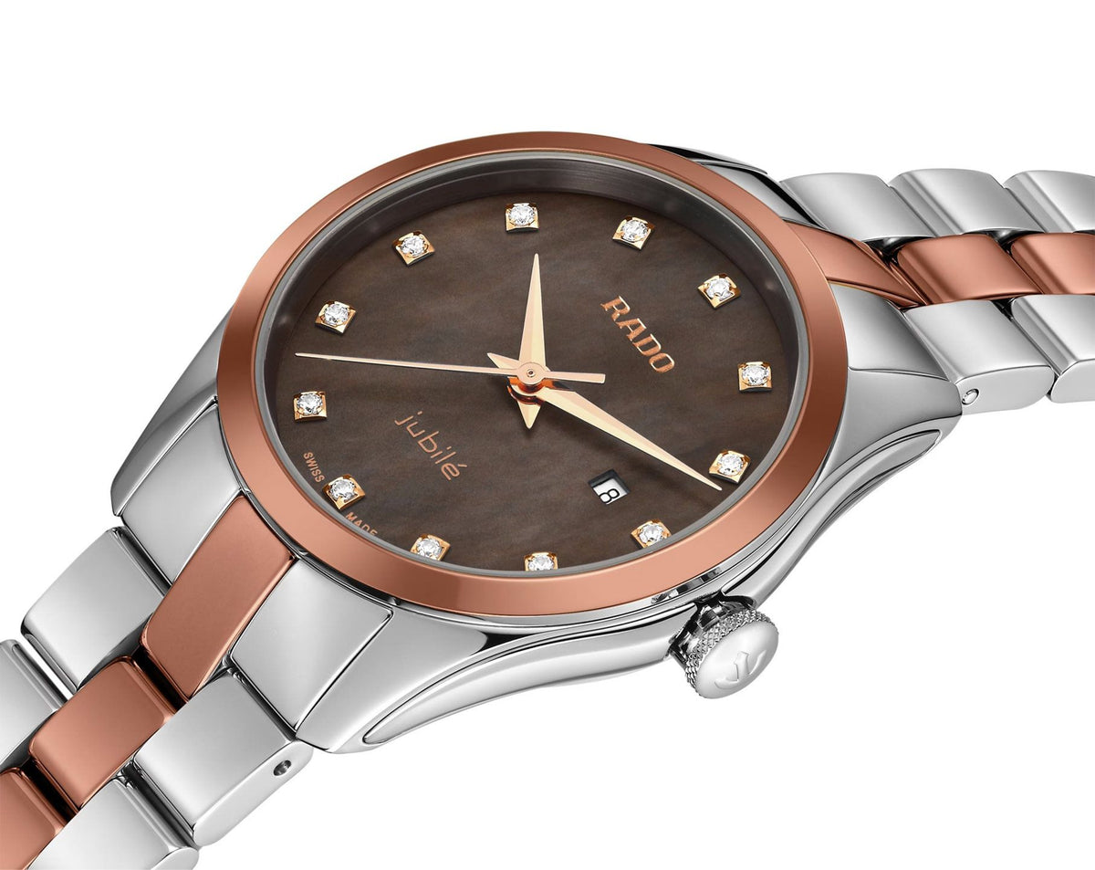 Rado HyperChrome Quartz Women Watches in Round case & Mother-of-Pearl Dial R32976912