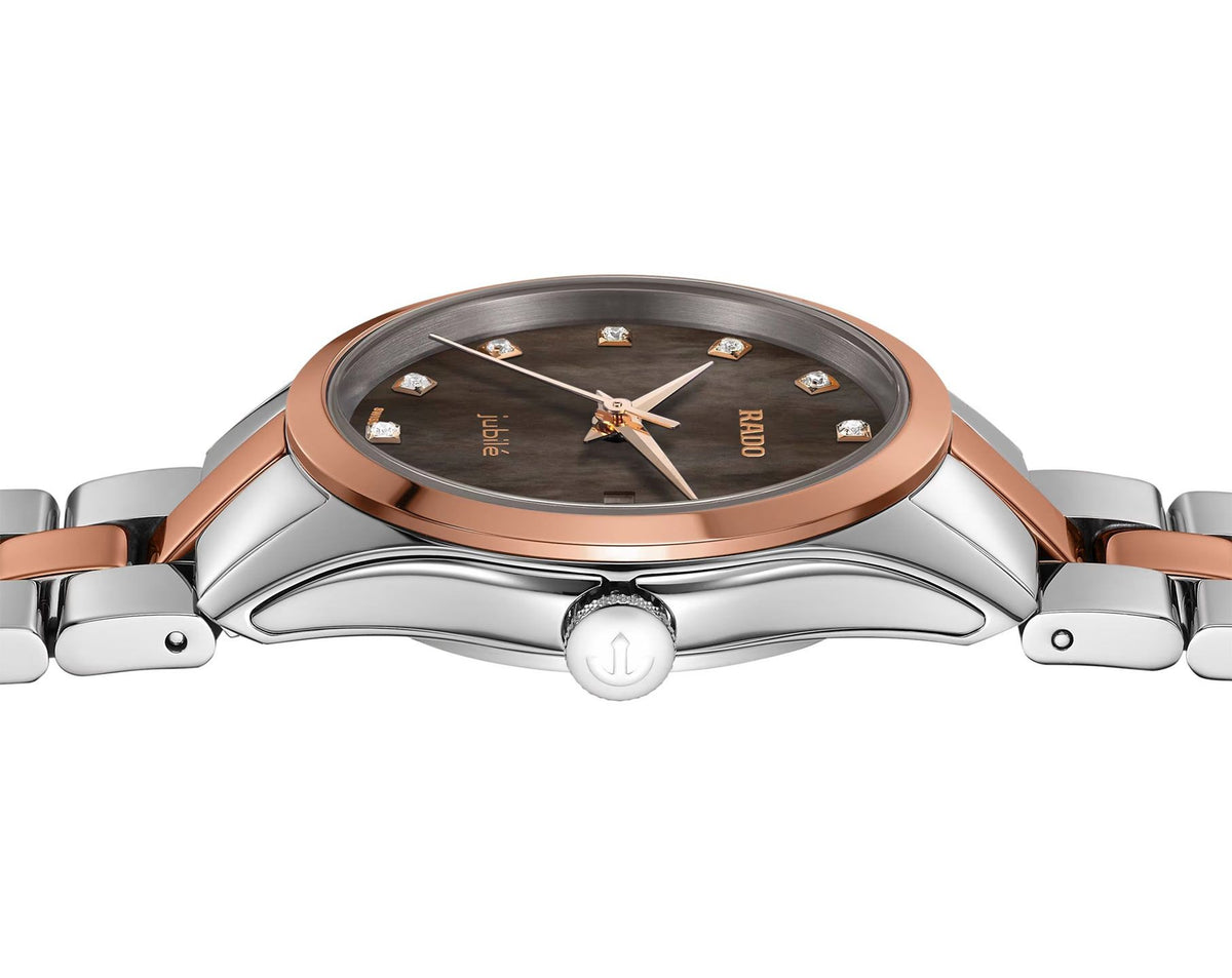 Rado HyperChrome Quartz Women Watches in Round case & Mother-of-Pearl Dial R32976912
