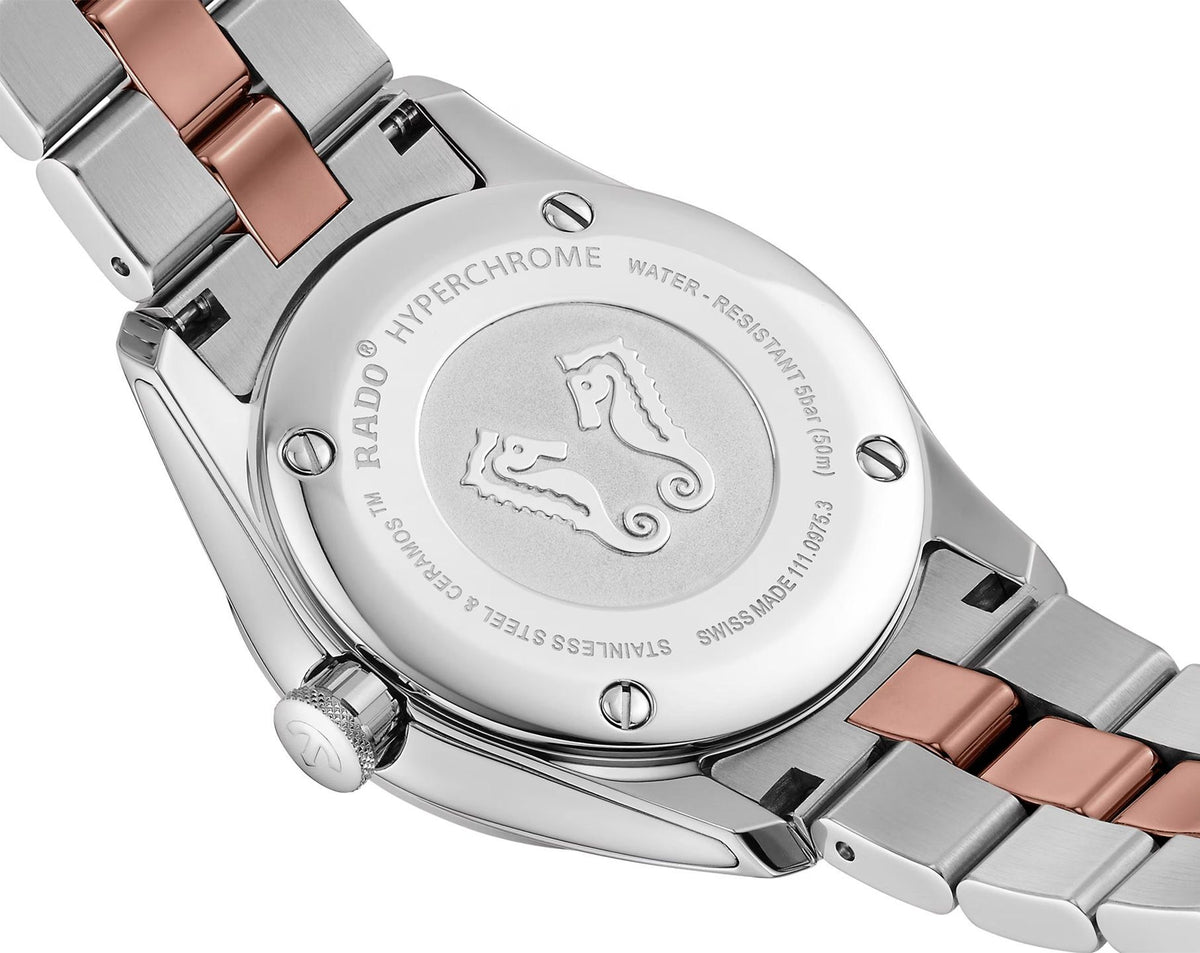 Rado HyperChrome Quartz Women Watches in Round case & Mother-of-Pearl Dial R32976912