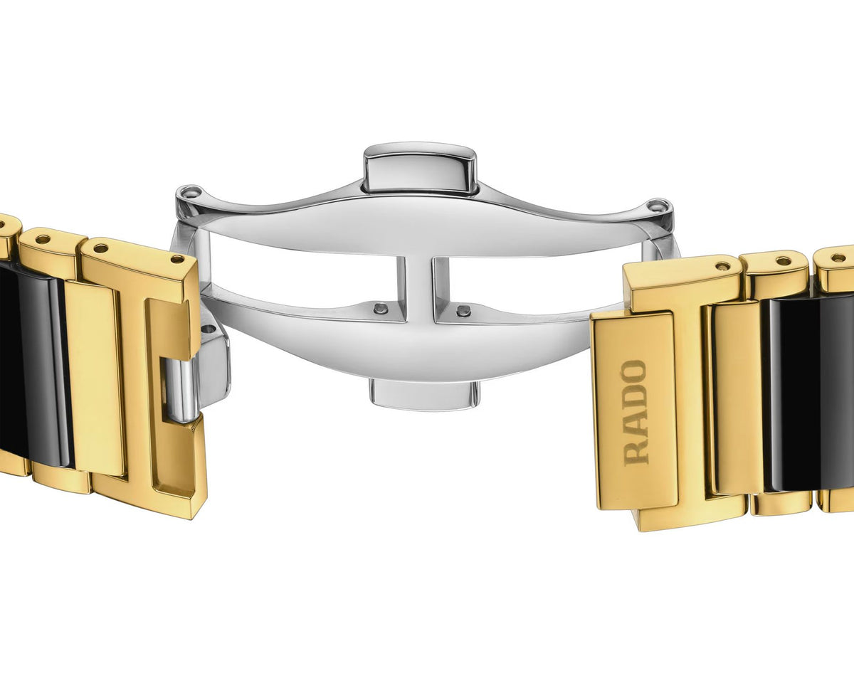 Rado Integral Quartz Unisex Watches in Square case & Black Dial R20256712