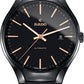 Rado True Round Automatic Men Watches in Round case & Black Dial R27056162