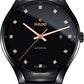 Rado True Round Automatic Men Watches in Round case & Black Dial R27056732