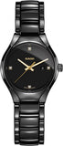 Rado True Round Quartz Women Watches in Round case & Black Dial R27059712