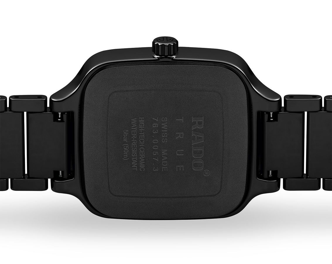 Rado True Square Automatic Men Watches in Square case & Black Dial R27078702
