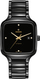 Rado True Square Automatic Men Watches in Square case & Black Dial R27078722