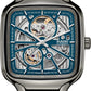 Rado True Square Automatic Men Watches in Square case & Skeleton Dial R27083202