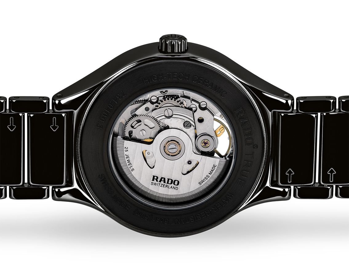 Rado True Round Automatic Men Watches in Round case & Skeleton Dial R27100162