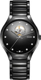 Rado True Round Automatic Unisex Watches in Round case & Black Dial R27107732
