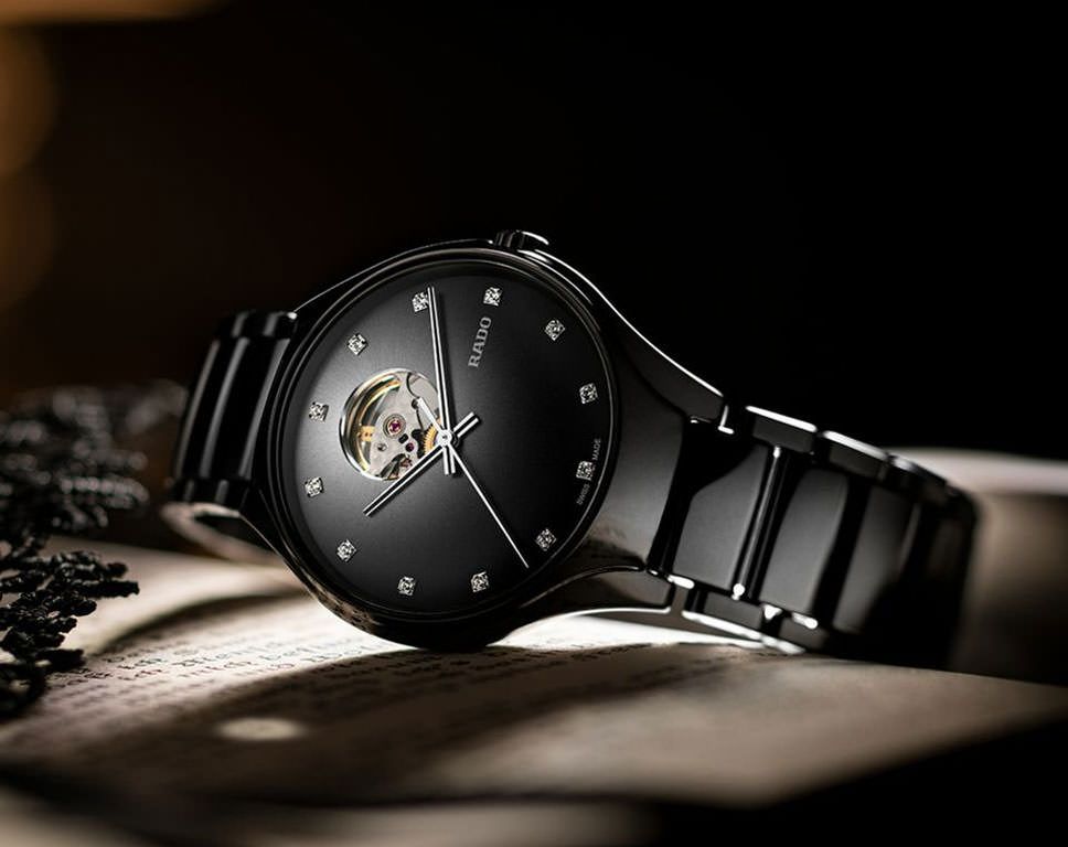 Rado True Round Automatic Unisex Watches in Round case & Black Dial R27107732