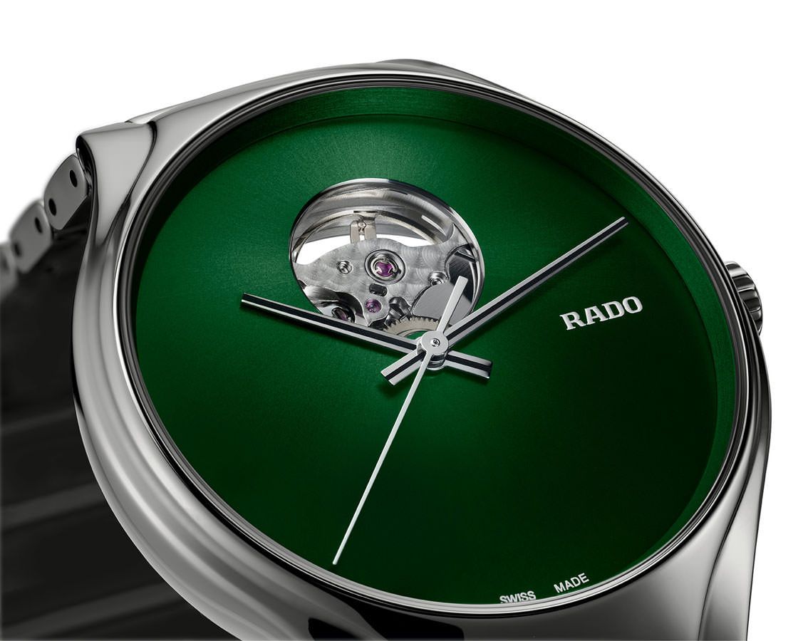 Rado True Round Automatic Unisex Watches in Round case & Green Dial R27108312