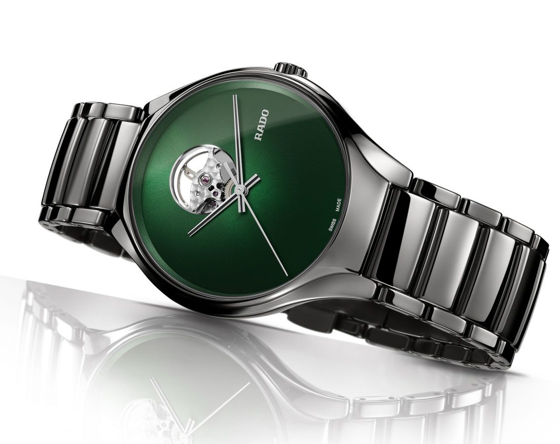 Rado True Round Automatic Unisex Watches in Round case & Green Dial R27108312