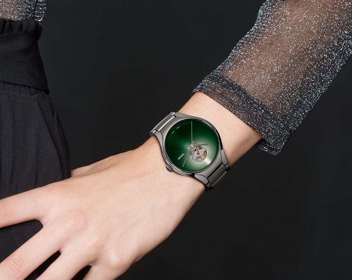 Rado True Round Automatic Unisex Watches in Round case & Green Dial R27108312