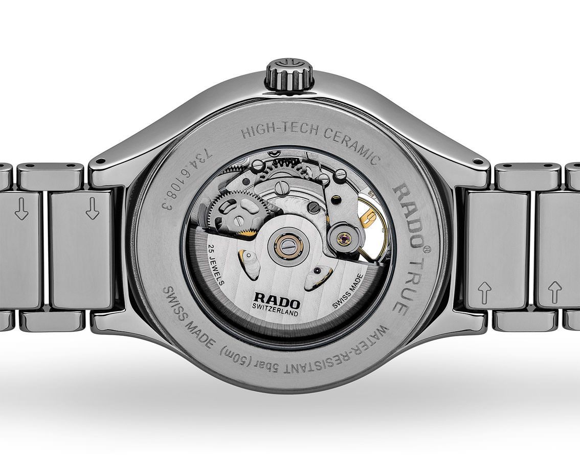 Rado True Round Automatic Unisex Watches in Round case & Blue Dial R27108732