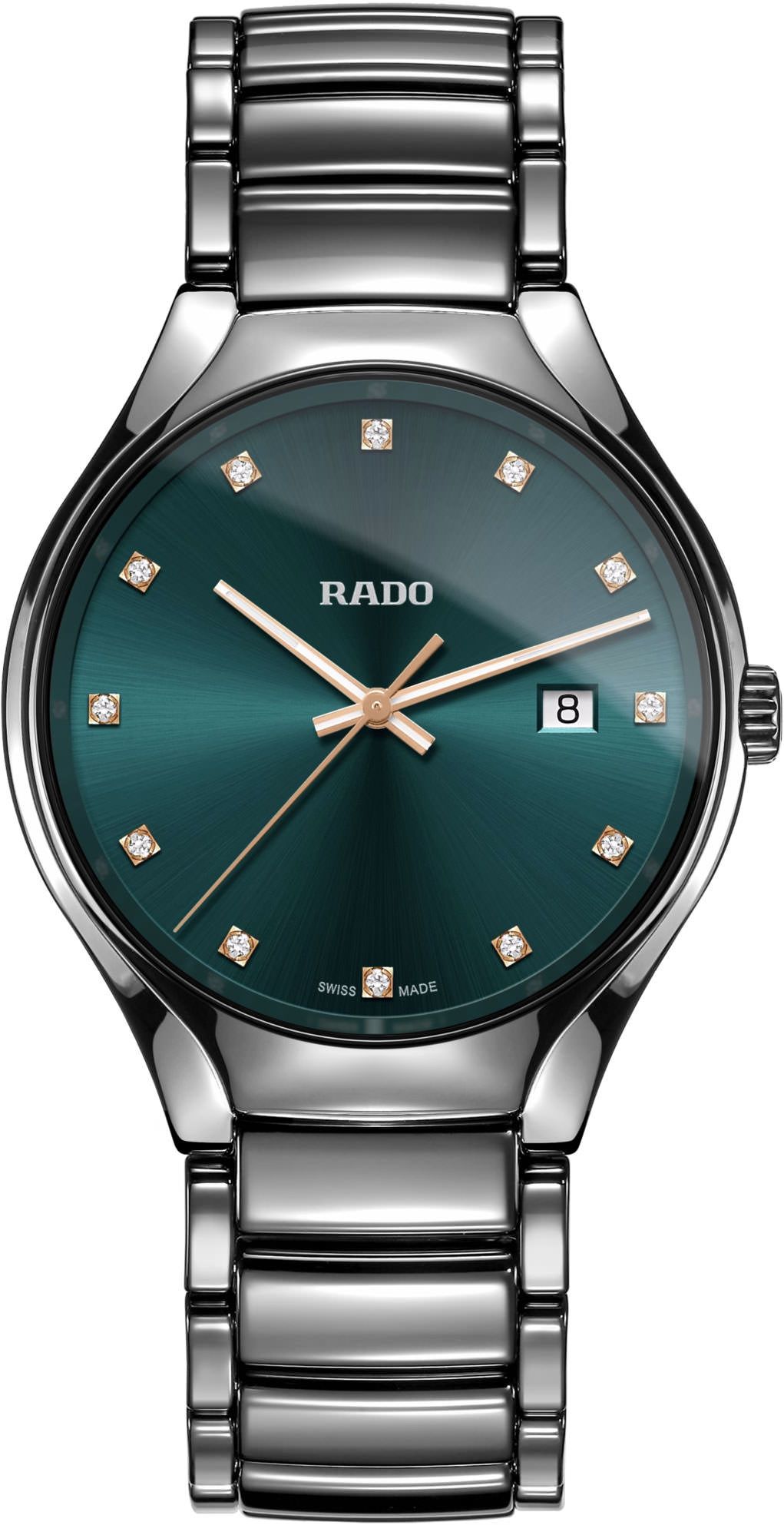 Rado True Round Quartz Unisex Watches in Round case & Blue Dial R27239752