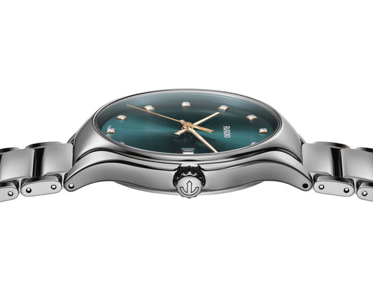 Rado True Round Quartz Unisex Watches in Round case & Blue Dial R27239752