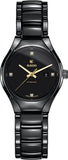 Rado True Round Automatic Women Watches in Round case & Black Dial R27242712
