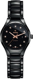 Rado True Round Automatic Women Watches in Round case & Black Dial R27242732