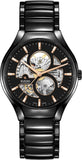 Rado True Round Automatic Unisex Watches in Round case & Black Dial R27107172
