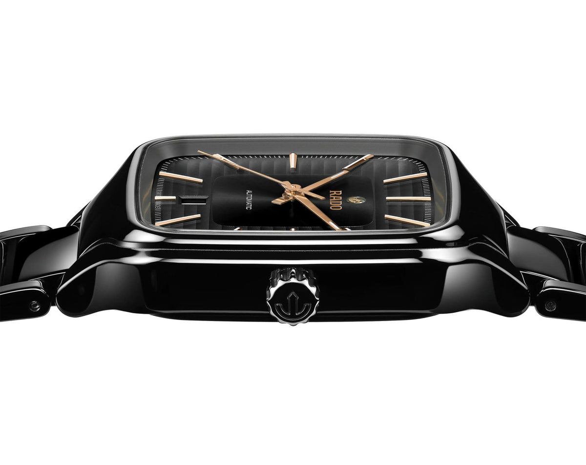 Rado True Square Automatic Unisex Watches in Square case & Black Dial R27078172