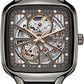 Rado True Square Automatic Unisex Watches in Square case & Skeleton Dial R27083712