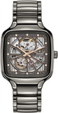 Rado True Square Automatic Unisex Watches in Square case & Skeleton Dial R27083712