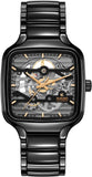 Rado True Square Automatic Unisex Watches in Square case & Skeleton Dial R27124162