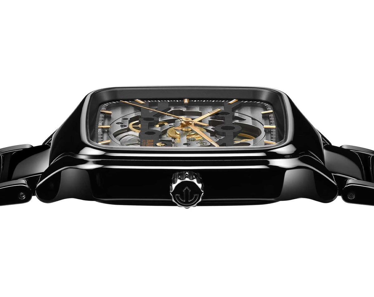 Rado True Square Automatic Unisex Watches in Square case & Skeleton Dial R27124162