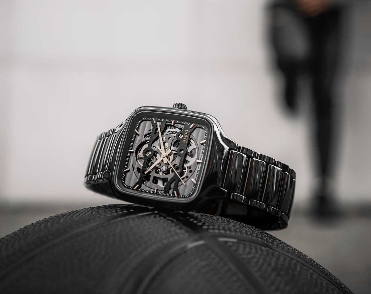 Rado True Square Automatic Unisex Watches in Square case & Skeleton Dial R27124162