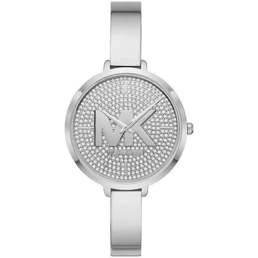 Michael Kors Ladies Charley Watch, Silver, MK4432