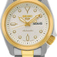 Seiko 5 Sports Automatic Women Watches in Round case & White Dial SRE004K1