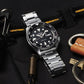 Seiko 5 Sports Automatic Men Watches in Round case & Black Dial SRPD55K1