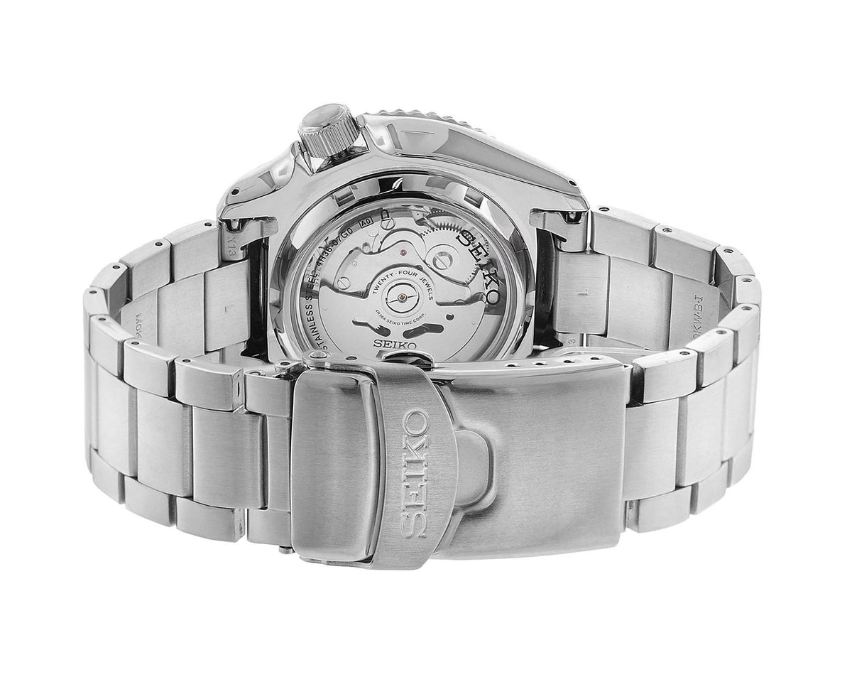 Seiko 5 Sports Automatic Men Watches in Round case & Black Dial SRPD55K1