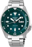 Seiko 5 Sports Automatic Men Watches in Round case & Green Dial SRPD61K1