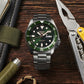 Seiko 5 Sports Automatic Men Watches in Round case & Green Dial SRPD63K1