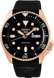 Seiko 5 Sports Automatic Men Watches in Round case & Black Dial SRPD76K1