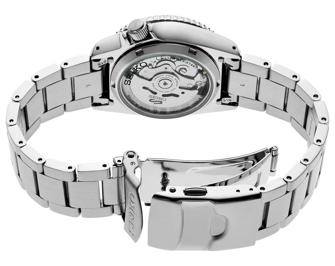 Seiko 5 Sports Automatic Men Watches in Round case & Black Dial SRPK29K1