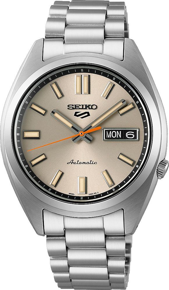 Seiko 5 Sports Automatic Men Watches in Round case & Beige Dial SRPK91K1