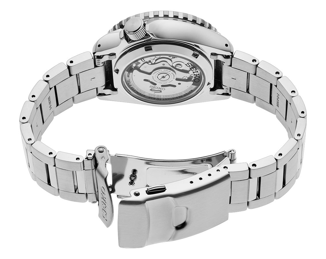 Seiko 5 Sports Automatic Men Watches in Round case & Blue Dial SRPK97K1
