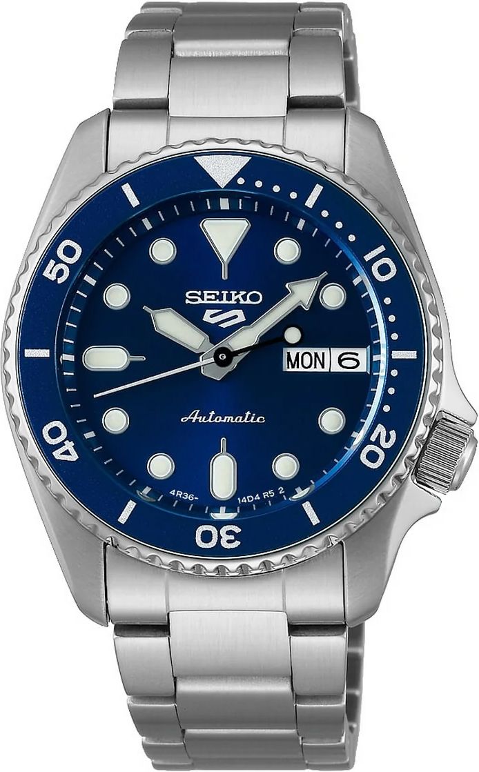 Seiko 5 Sports Automatic Men Watches in Round case & Blue Dial SRPL77K1