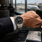 Seiko 5 Sports Automatic Men Watches in Round case & Black Dial SSK001K1
