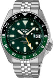 Seiko 5 Sports Automatic Men Watches in Round case & Green Dial SSK035K1