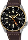 Seiko 5 Sports Automatic Men Watches in Round case & Brown Dial SSK036K1