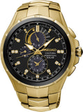 Seiko Coutura Quartz Men Watches in Round case & Black Dial SSC572P1