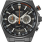 Seiko Dress Quartz Men Watches in Round case & Black Dial SSB399P1